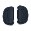 Kuryakyn Floorboards Harley 86-21 FLT/Touring; 86-21 FL Softail (excl. FXFB/S, FXDRS); 06-17 Dyna (with passenger floorboard brackets) / Black Kuryakyn Heavy Industry Passenger Floorboards for Harley Customhoj