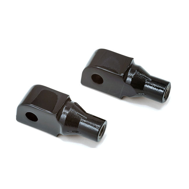 Kuryakyn Kuryakyn Adapters 600 VLX & Deluxe 96-07 / Rear / Gloss Black Kuryakyn Tapered Footpeg Adapters for Honda Customhoj