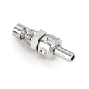 KUSTOM TECH Bränslekran S&S E/G förgasare / Krom Kustom Tech in-line bränslekran till S&S förgasare. Mässing / Krom Customhoj