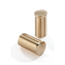 KUSTOM TECH Specialhandtag Ribbed satin brass Kustom Tech FL Grip ends. Flera färger Customhoj