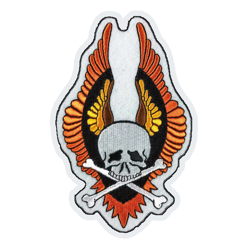 Lethal Threat Patch Lethal Threat Patch Wing Skull Vintage Customhoj
