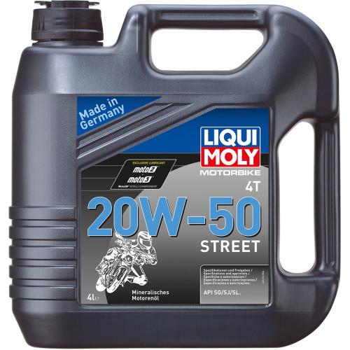 Liqui Moly Motorolja 20w50 Liqui Moly 4T 20W-50 Street 1L Customhoj