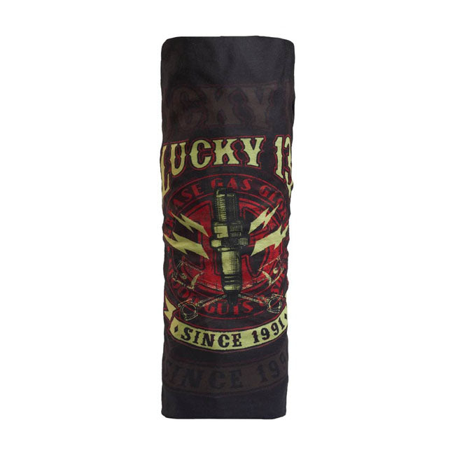 Lucky 13 Ansiktsskydd Lucky 13 Amped Riding tunnel Svart Customhoj