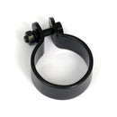 MCS Avgasklämma 1 1/2" / Svart Avgasklämma Flera Storlekar Svart / Krom Customhoj