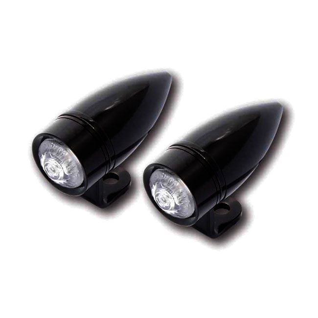 MCS Blinkers LED Mono Bullet LED Blinkers med fäste Customhoj