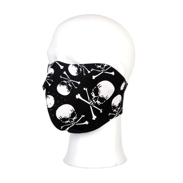 MCS Mask / Balaklava Half Face Skull&Bones Face Mask Customhoj