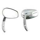 MCS Speglar Krom DaBoss Speglar Svart / Krom Customhoj