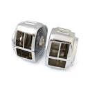 MCS Styrmonterat reglage / brytare Grooved Switch housing set 82-96 BT; XL Customhoj