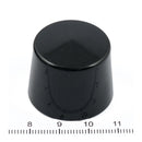 MCS Täckkåpor Sexkant SmoothTopps Täckkåpa Sexkantsskruv & Mutter Flera storlekar Svart / Krom Customhoj