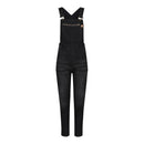 Motogirl Overall dam Motogirl Irene Svart Dungri Overall Customhoj