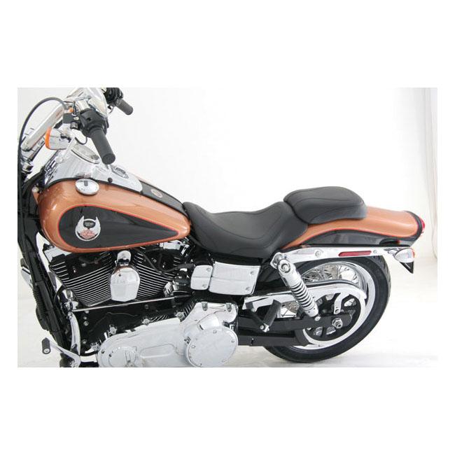 MUSTANG HD Dyna passagerarsadel Mustang Tripper Passagerarsadel Dyna 96-05 Customhoj