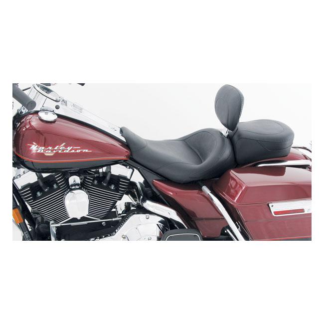 MUSTANG HD Touring/Trike passagerarsadel Mustang Passagerarsadel Sänkt 11" Flt/Touring 97-21 Customhoj