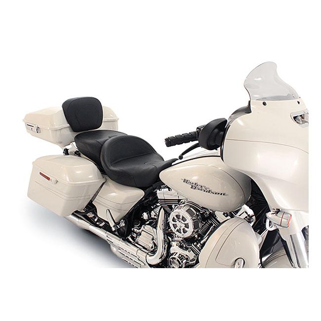 MUSTANG HD Touring/Trike ryggstöd Mustang Oem Style Passenger Pad Touring 14-21 Customhoj