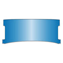 NATIONAL CYCLE Vindruta HD National Cycle repl adj Nedre Vindruta (style D) Blå Panhead 49-59 Customhoj