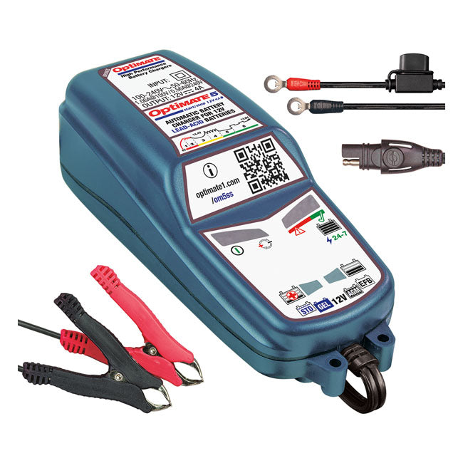 OPTIMATE Batteriladdare OptiMATE 5 12V Start-Stop & Deep Cycle Batteriladdare Customhoj