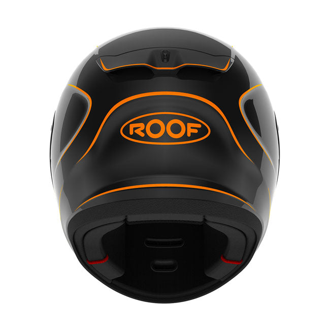 Roof Integralhjälm Roof RO200 Neon Hjälm Black/Orange Customhoj