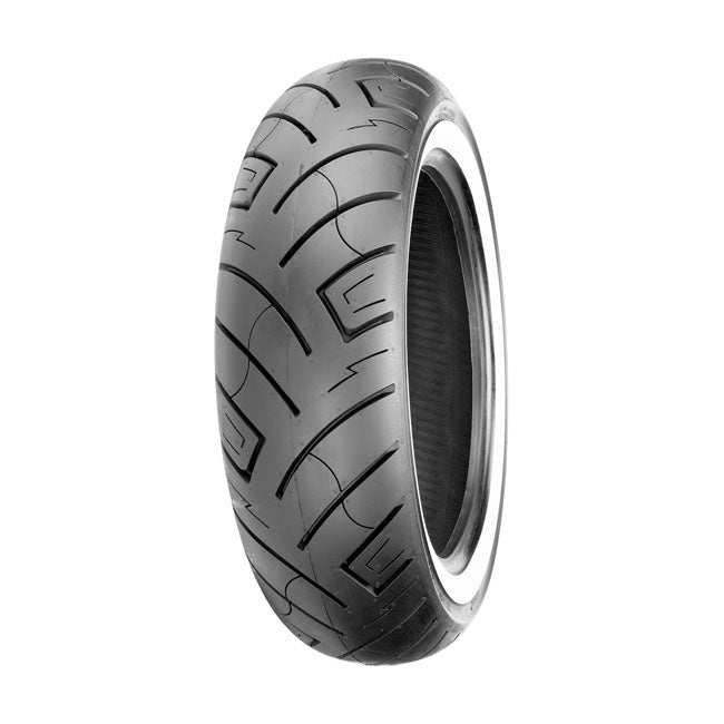 SHINKO TIRES Däck 16" 130/90B16 (73H) White Wall Shinko 777 Bakdäck MC 16" Customhoj